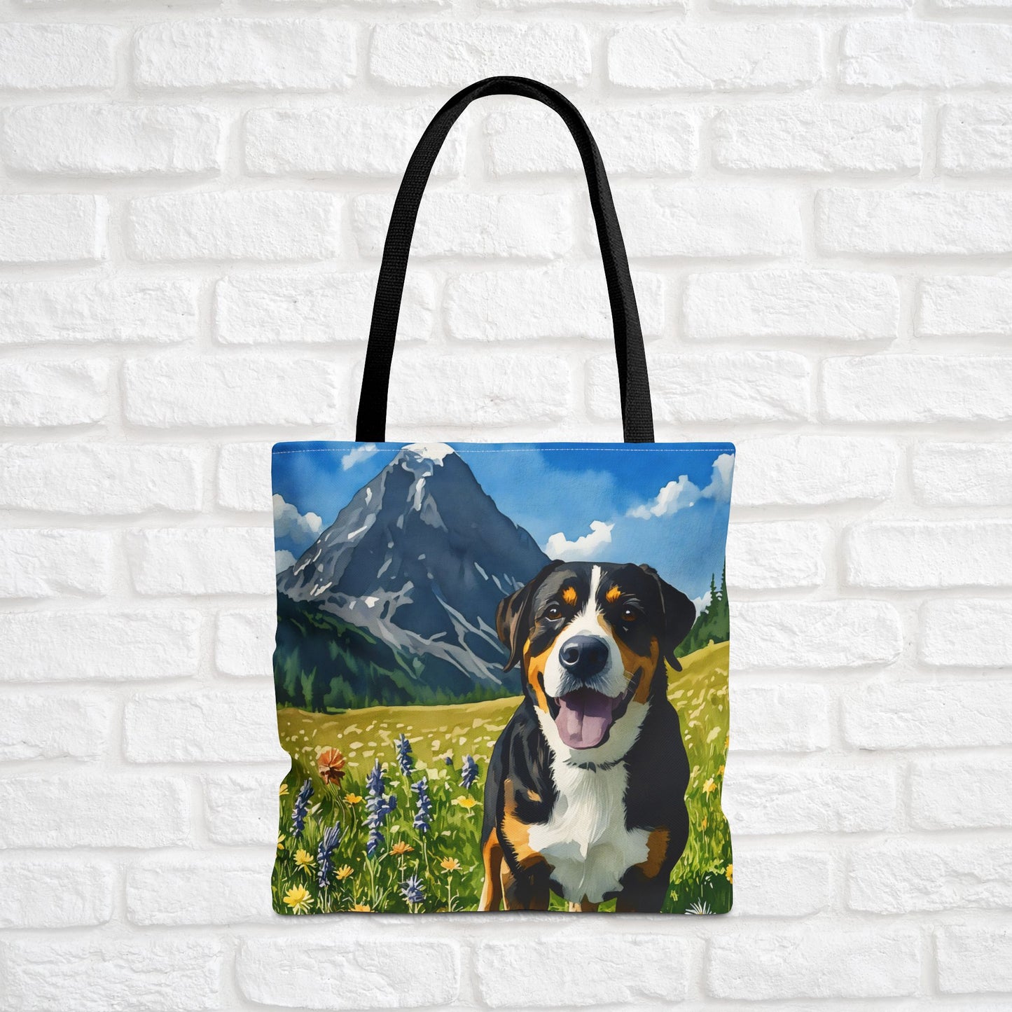 Greater Swiss Mountain Dog Tote Bag | Stylish Reusable Dog Lover Gift