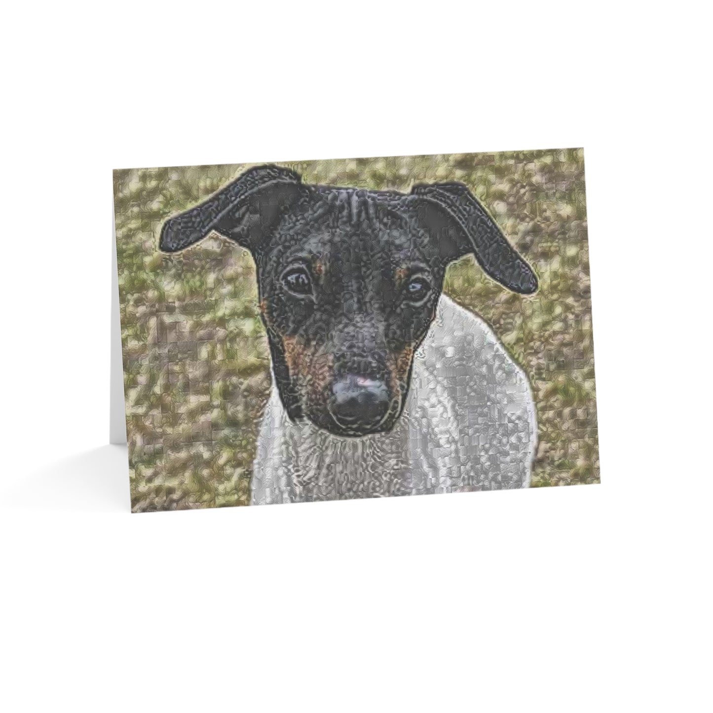 Japanese Terrier Greeting Card Set – Rare & Lively Dog Lover Cards (5"x7")