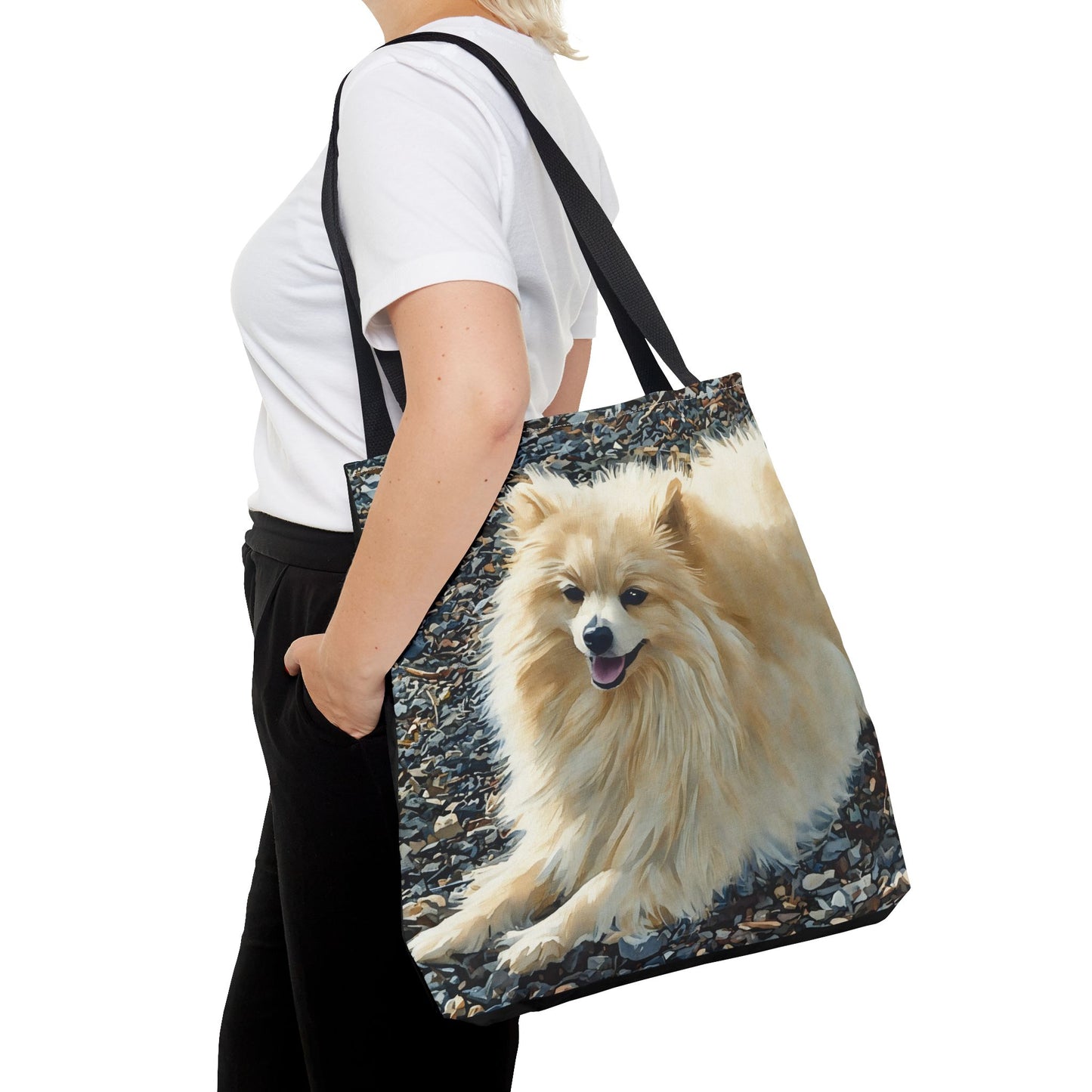 Volpino Italiano Tote Bag – Rare Dog Lover Gift – Charming Italian Breed Design