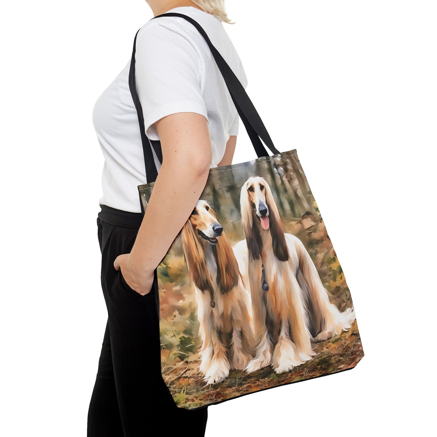 Afghan Hound Tote Bag | Elegant Dog Lover Gift | Stylish & Practical Carryall