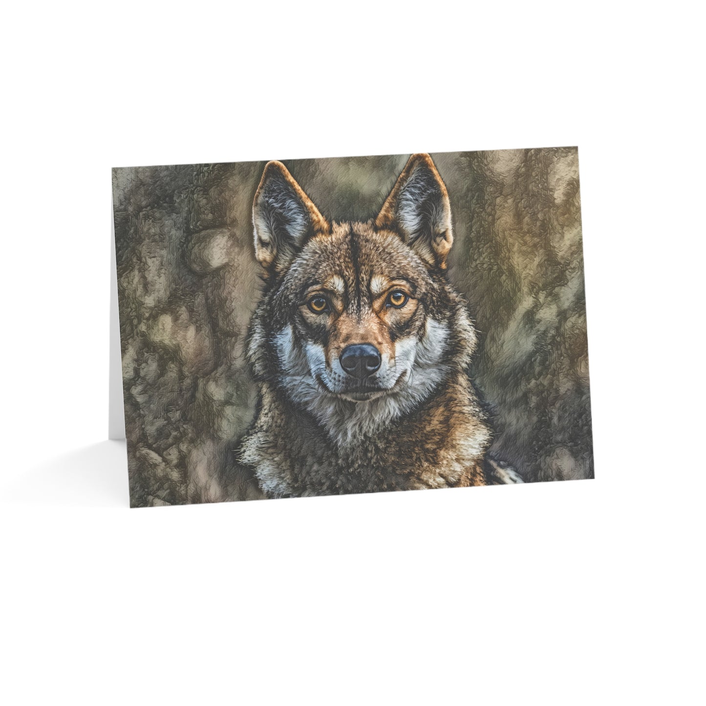 Czechoslovakian Vlcak Greeting Cards – Set of 10/30/50 – 5″×7″ Blank Dog Lover Cards with Envelopes