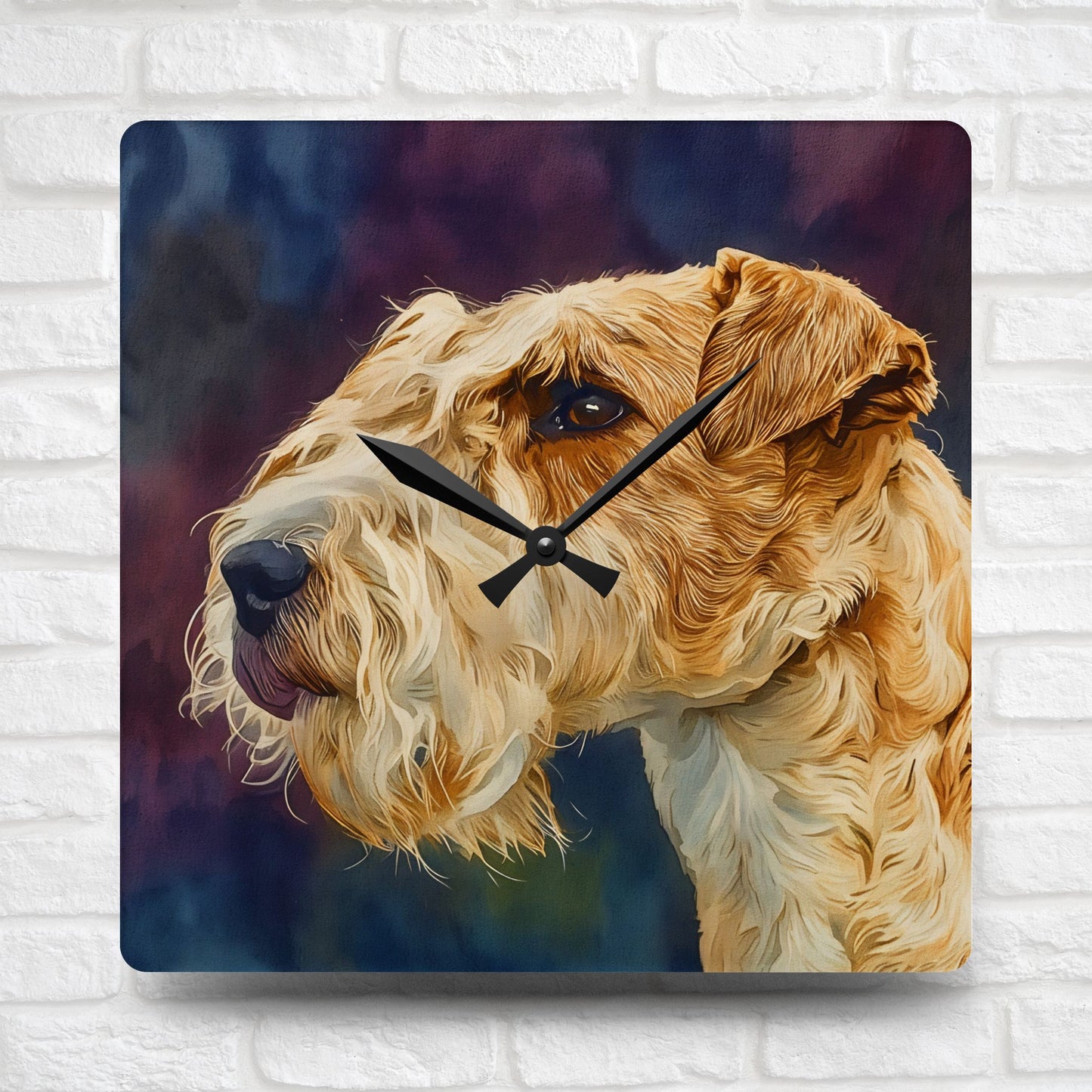 Lakeland Terrier Wall Clock | 10.75” Acrylic Terrier Dog Lover Gift