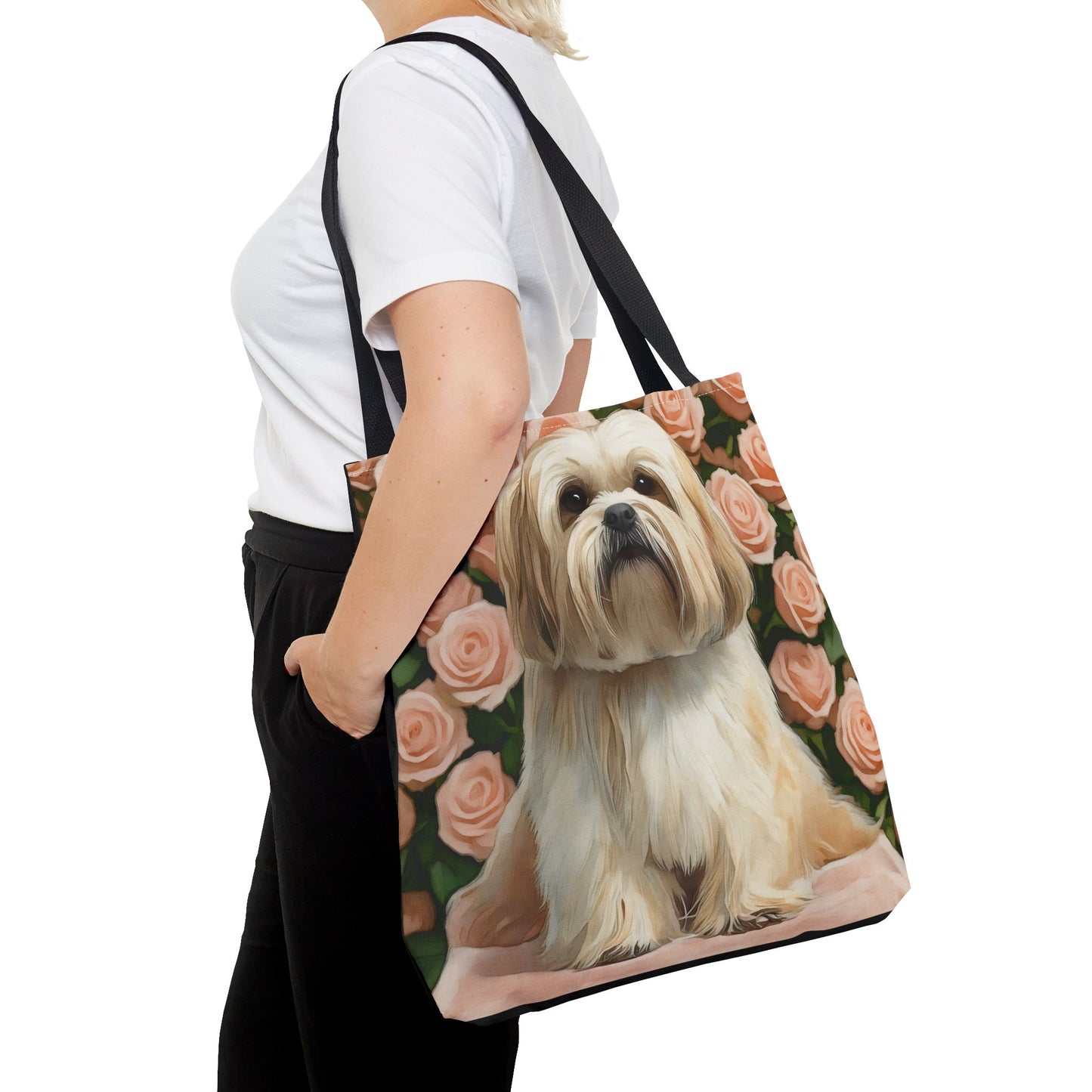 Lhasa Apso Tote Bag | Companion Dog Lover Gift | Durable Reusable Bag