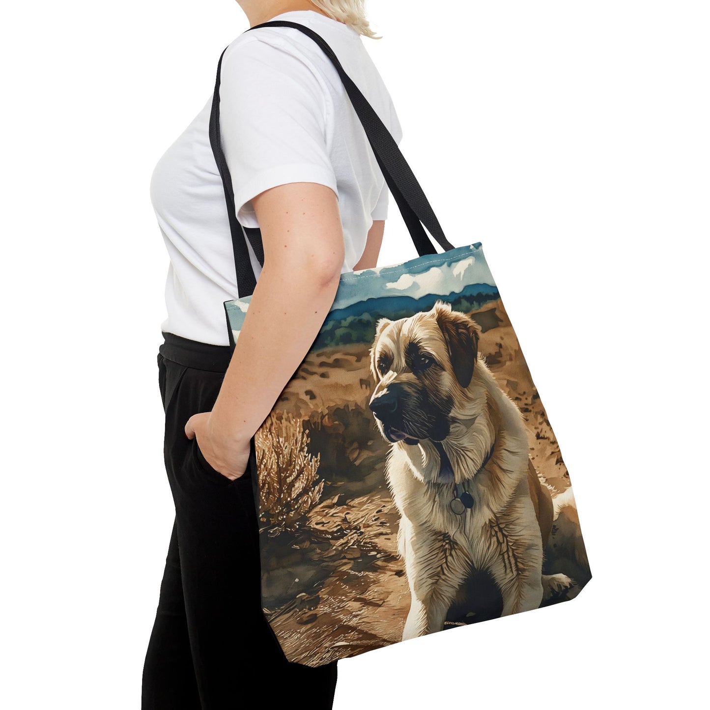 Anatolian Shepherd Dog Tote Bag | Loyal Guardian Gift | Stylish Reusable Shopping Bag
