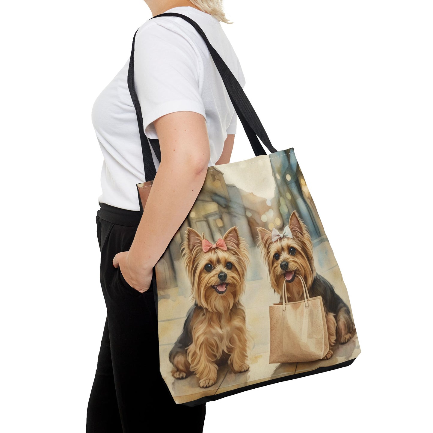 Yorkshire Terrier Tote Bag | Stylish Yorkie Shoulder Bag | Gift for Yorkie Moms & Dog Lovers