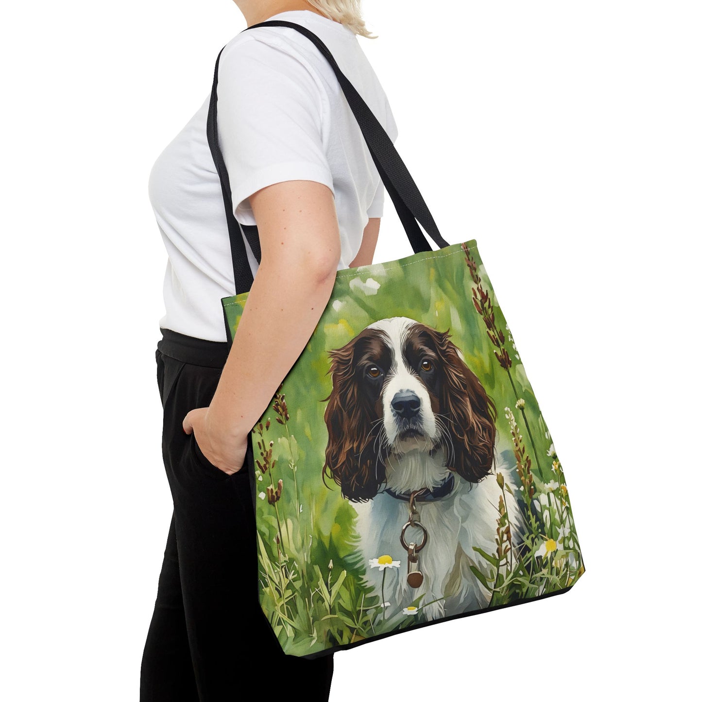 Welsh Springer Spaniel Tote Bag – Dog Lover Gift – Classic Spaniel Design