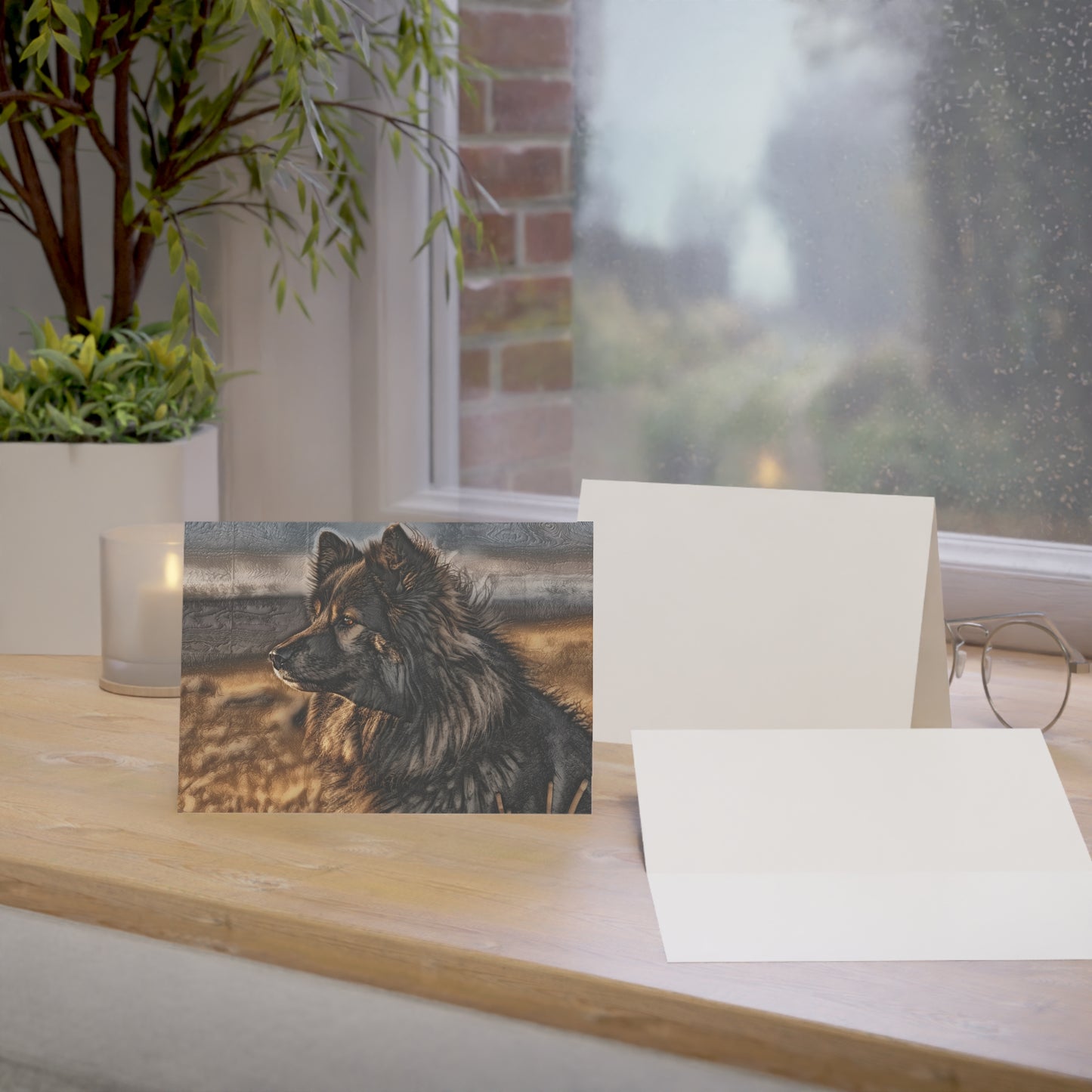 Finnish Lapphund Greeting Card Set – Dog Breed Art Note Cards