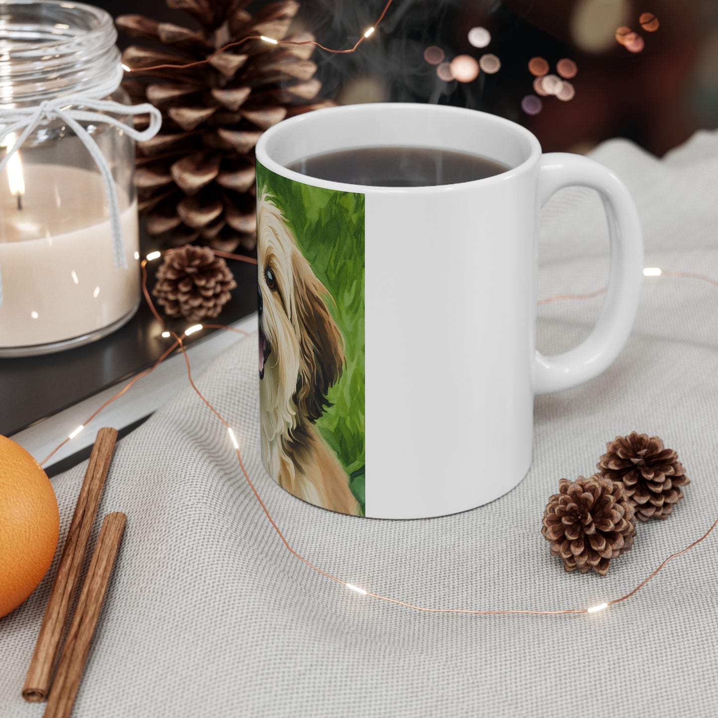 Havanese Coffee Mug | Adorable Dog Lover Gift | 11 oz Ceramic Mug with C Handle