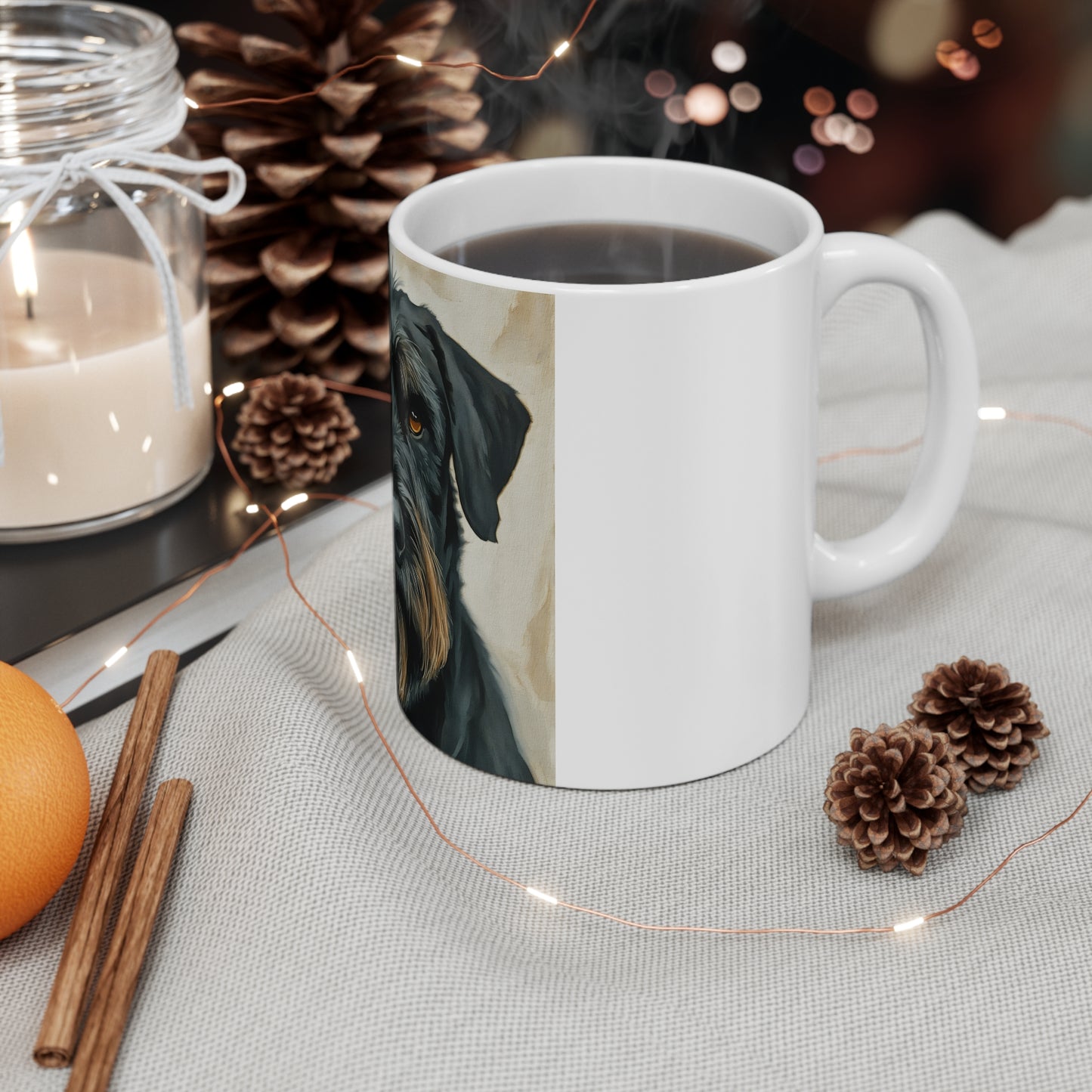 Giant Schnauzer Coffee Mug – Watercolor Dog Lover Gift