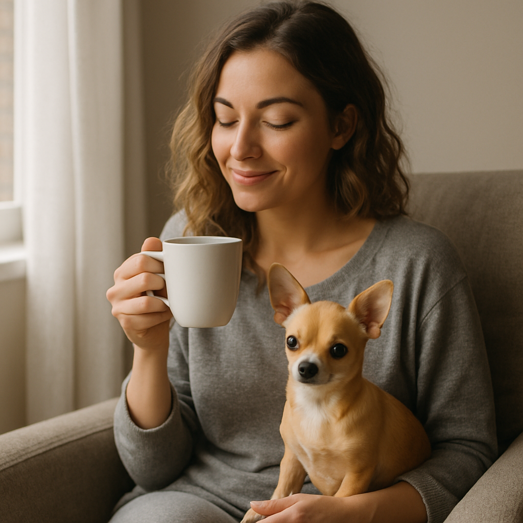 Chihuahua Coffee Mug – Watercolor Dog Headshot | Gift for Dog Lovers