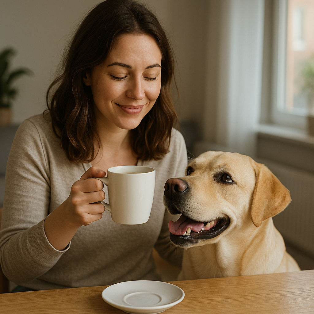 Labrador Retriever Coffee Mug – Watercolor Dog Headshot | Gift for Dog Lovers
