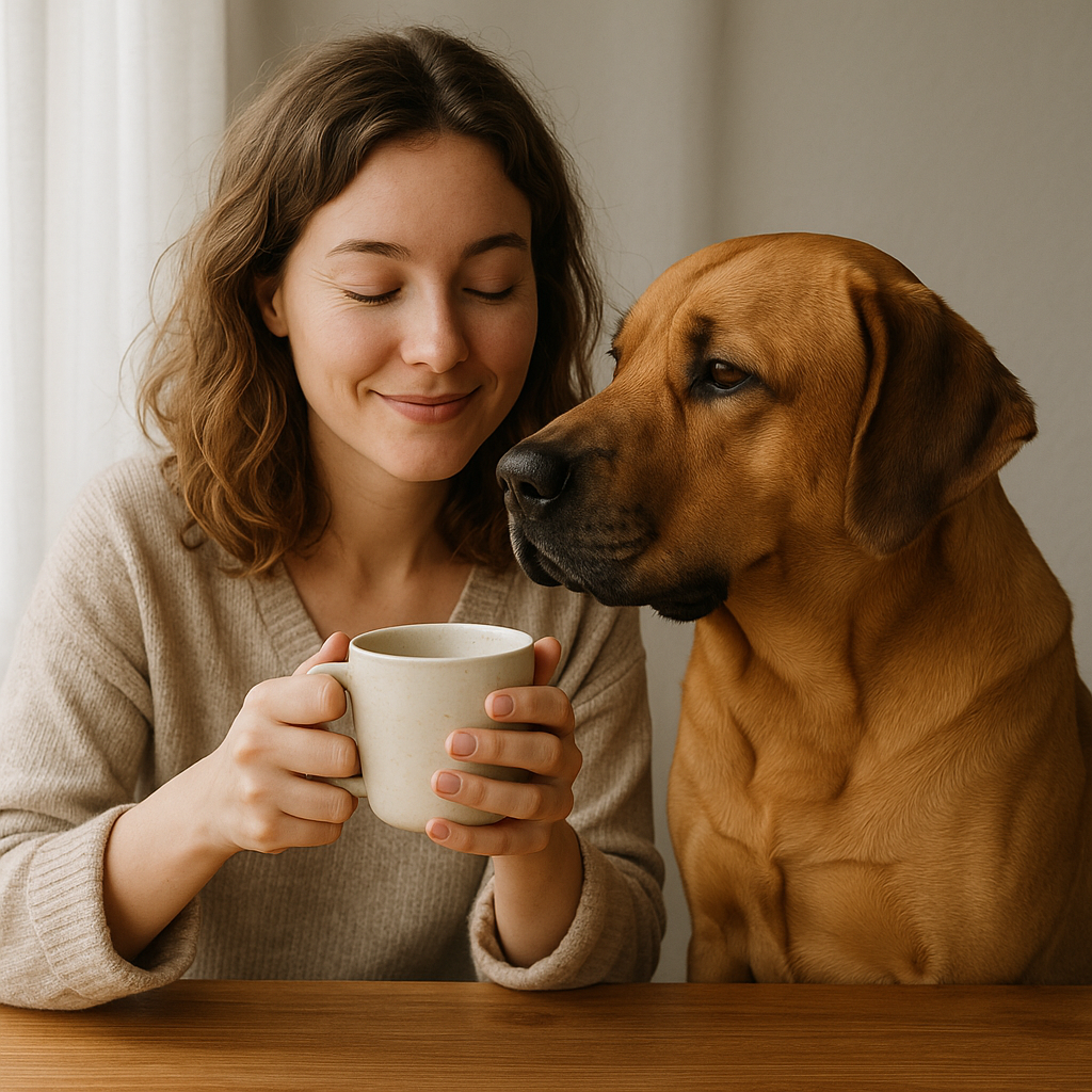 Broholmer Coffee Mug | Dog Lover Gift | Classic Ceramic Mug with Broholmer Art