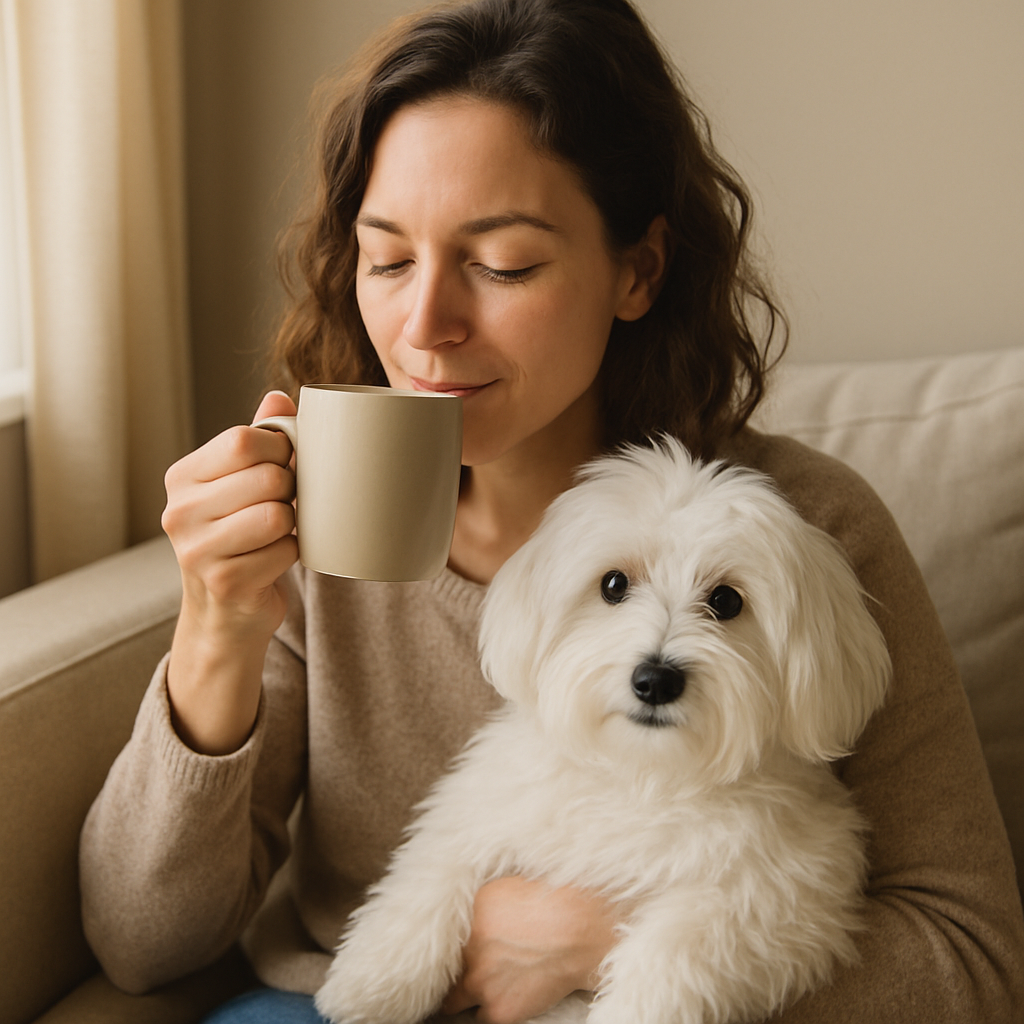 Coton de Tulear Coffee Mug – Adorable Watercolor Dog Lover Gift