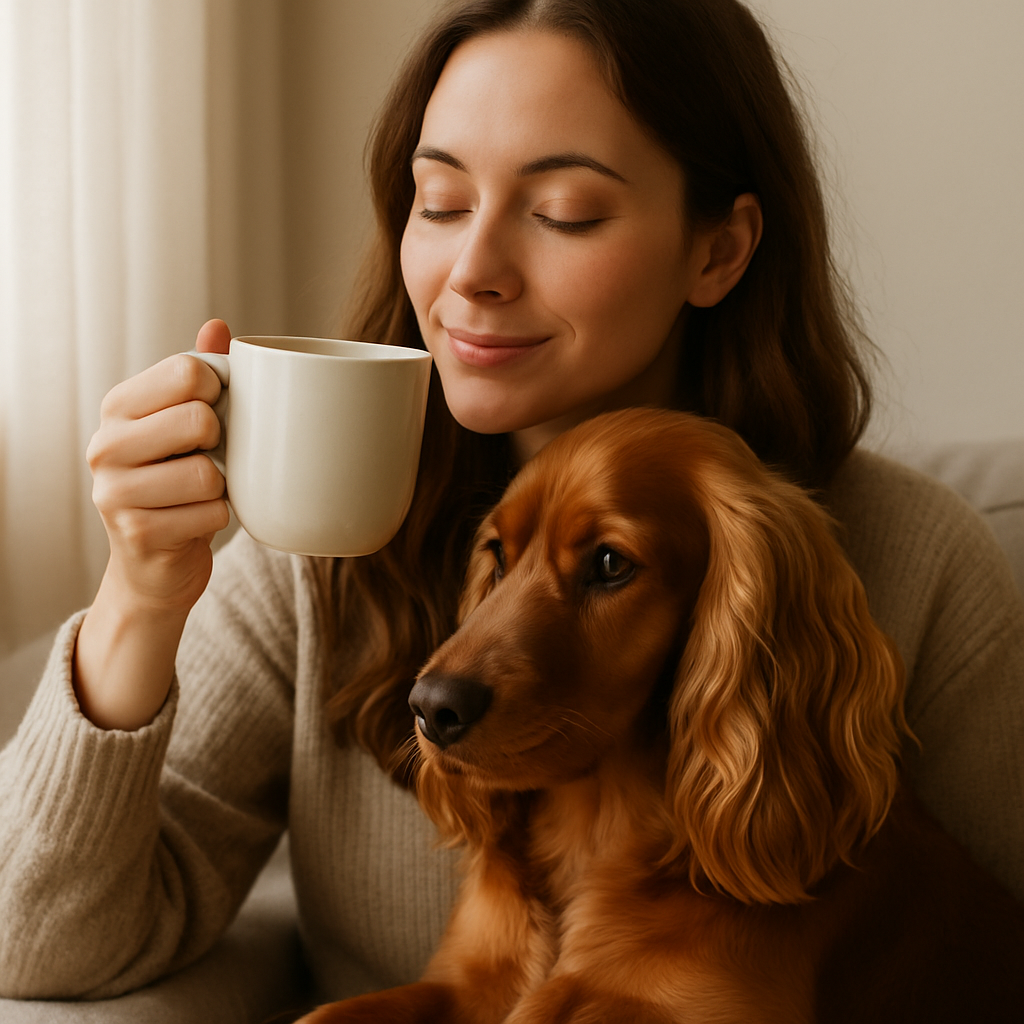 English Cocker Spaniel Coffee Mug – Elegant Watercolor Dog Art – Perfect Gift for Spaniel Lovers