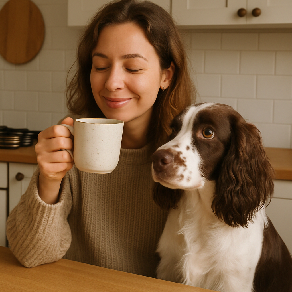 English Springer Spaniel Coffee Mug – Watercolor Dog Portrait – Gift for Springer Lovers