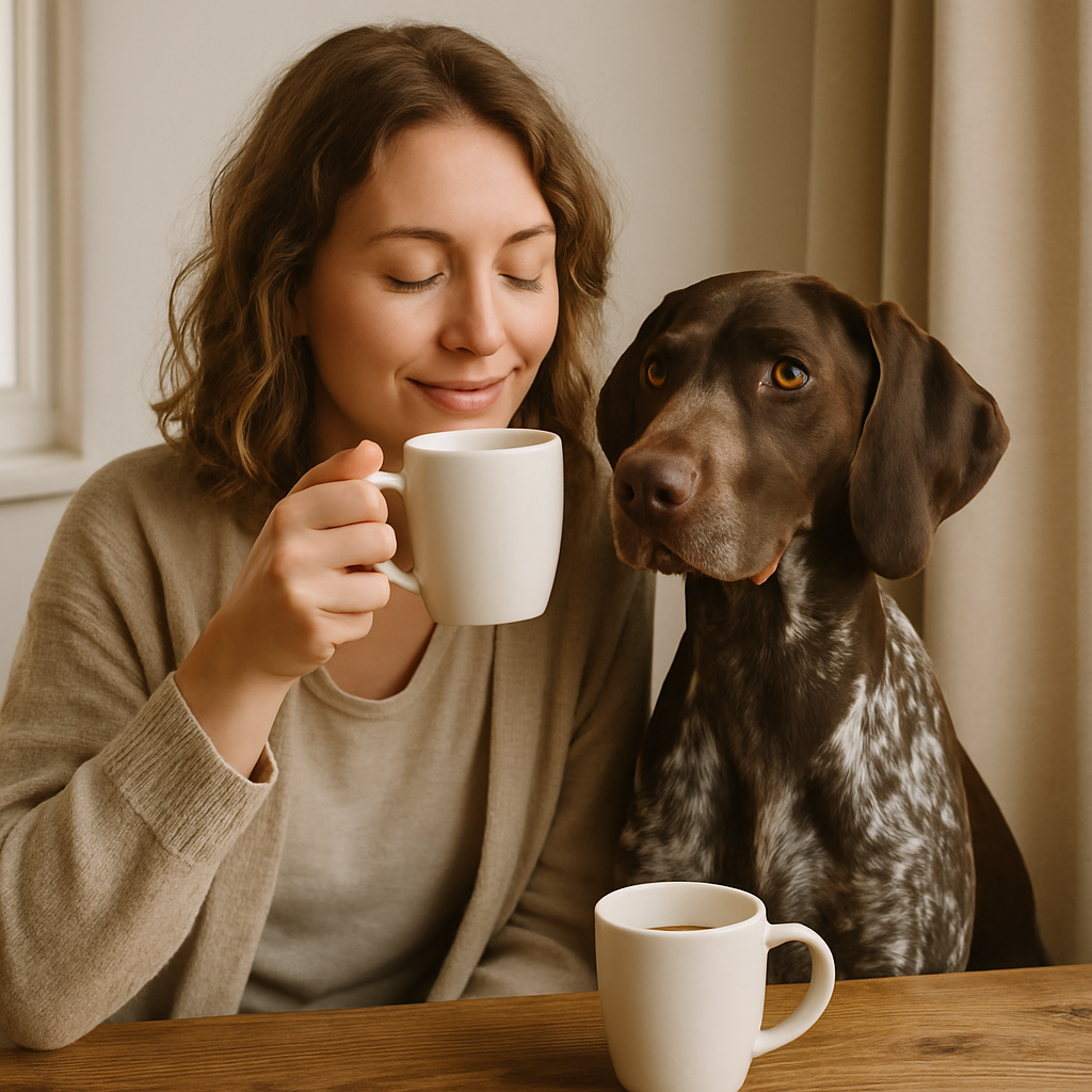 German Shorthaired Pointer Coffee Mug – Watercolor Dog Art Gift