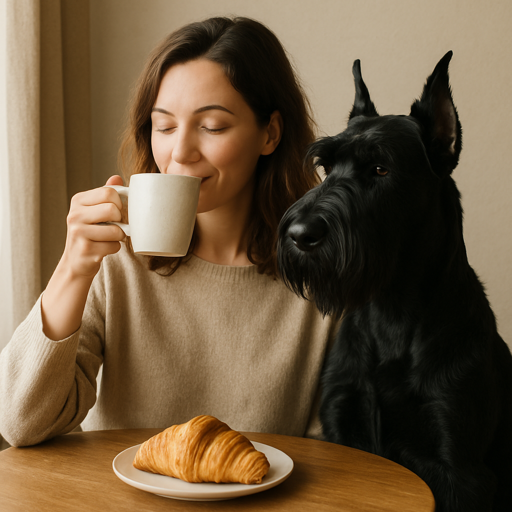 Giant Schnauzer Coffee Mug – Watercolor Dog Lover Gift