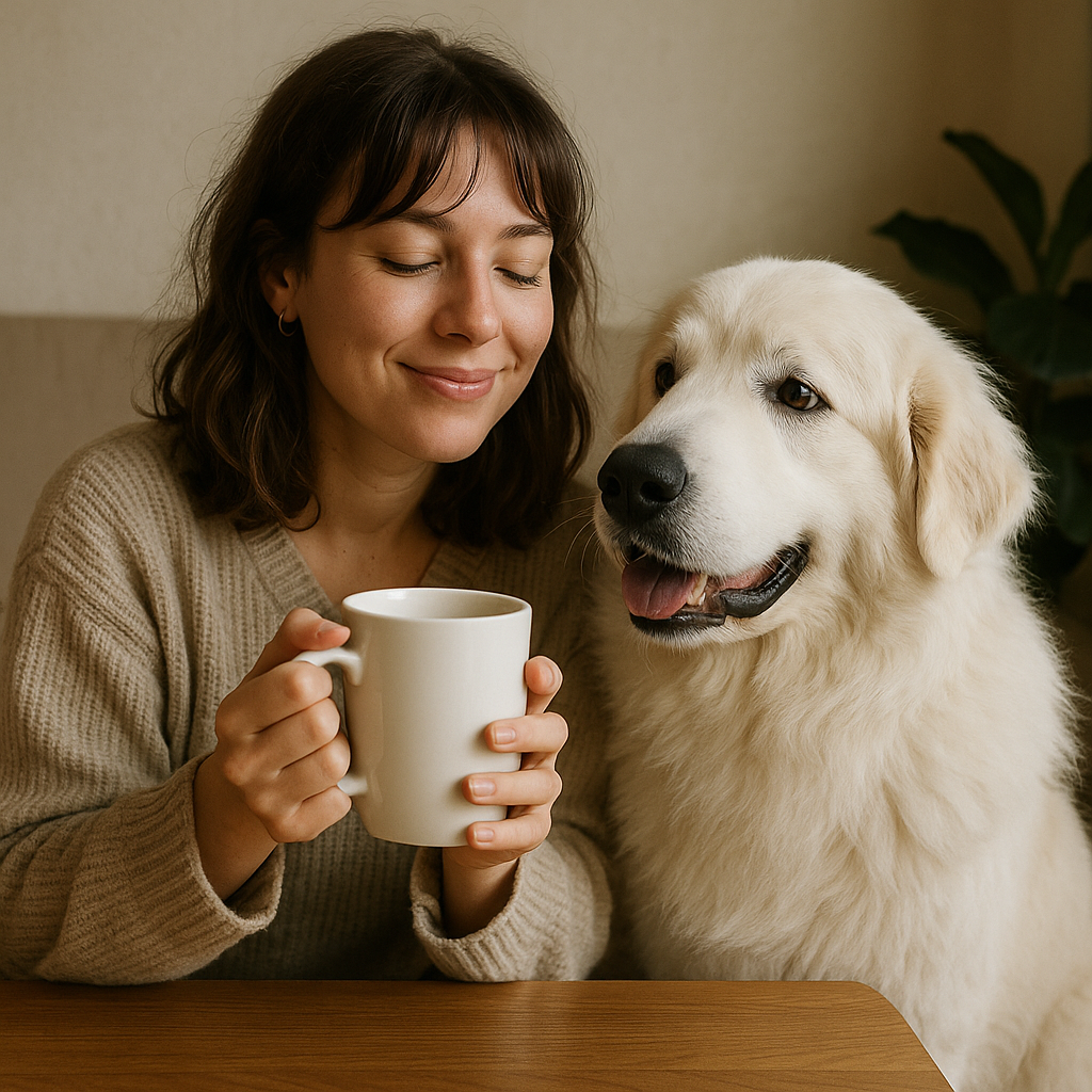 Great Pyrenees Coffee Mug – Watercolor Dog Lover Gift