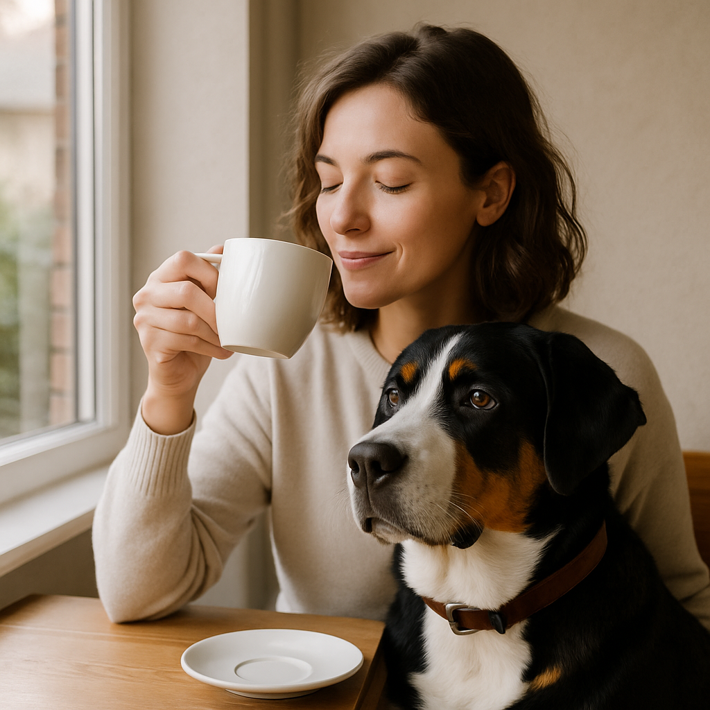 Greater Swiss Mountain Dog Coffee Mug | 11 oz Ceramic Dog Lover Gift with C Handle