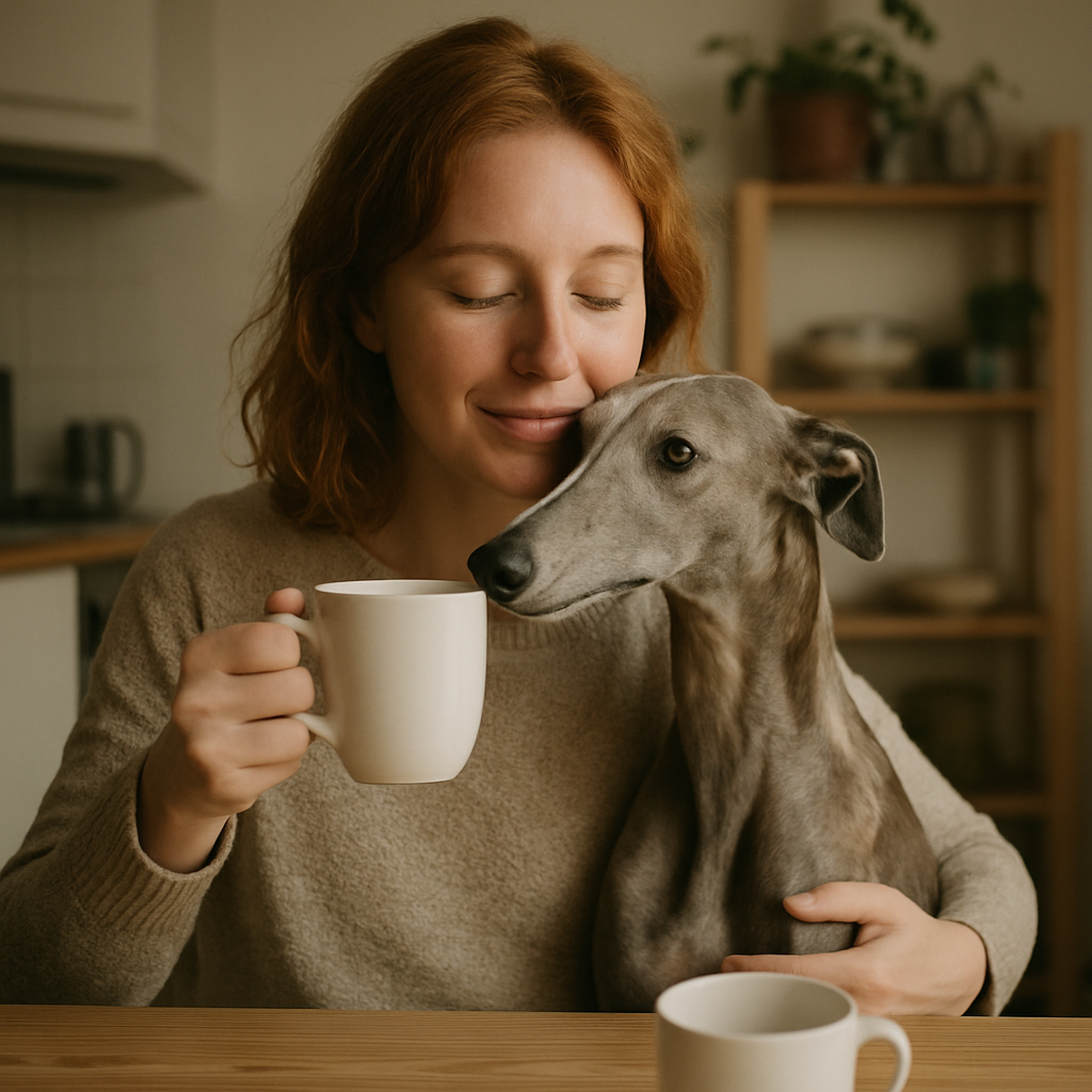 Greyhound Coffee Mug | Sleek Dog Lover Gift | 11 oz Ceramic Mug with C Handle