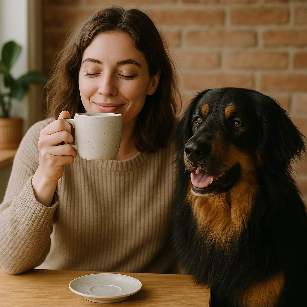 Hovawart Coffee Mug | Rare Guardian Dog Gift | 11 oz Ceramic Mug with C Handle