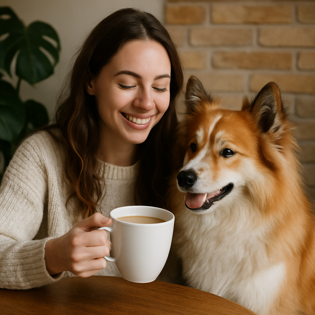 Icelandic Sheepdog Coffee Mug | Nordic Charm | 11 oz Ceramic Dog Mug with C Handle