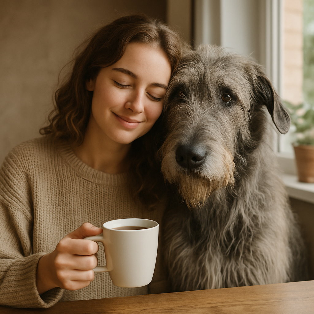 Irish Wolfhound 11oz Ceramic Coffee Mug – Gentle Giant Dog Lover Gift