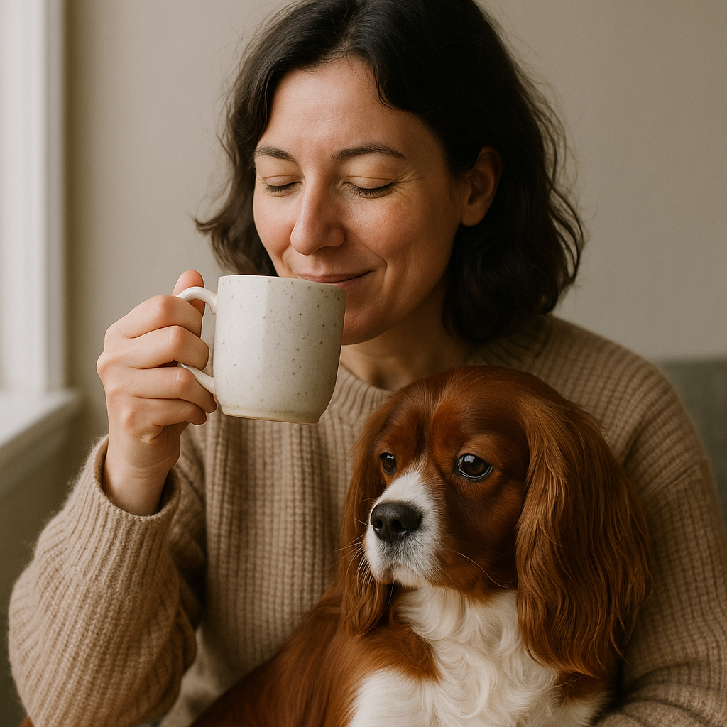 King Charles Spaniel Coffee Mug | 11oz Ceramic Dog Lover Gift with C-Handle