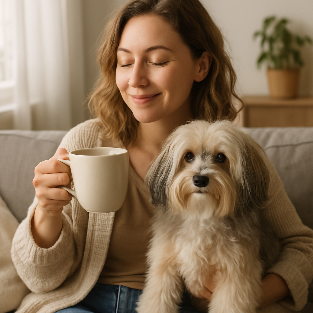 Löwchen Coffee Mug | 11oz Ceramic “Little Lion Dog” Breed Cup