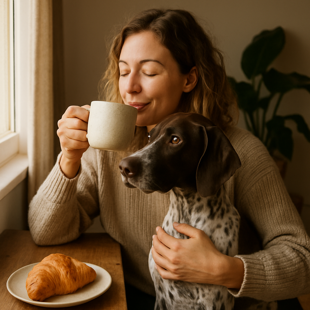 Pointer Coffee Mug – Elegant Dog Lover Gift – Watercolor Pointer Art