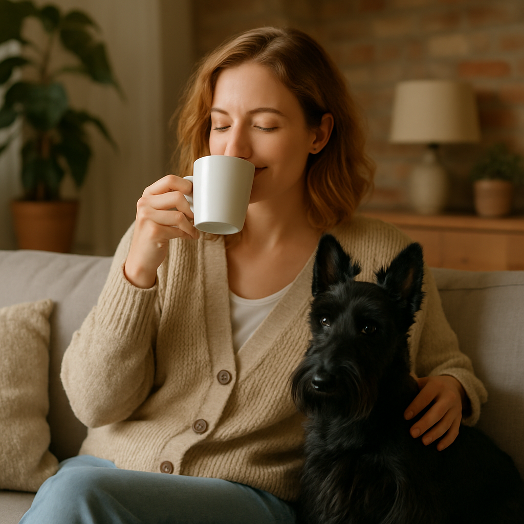 Scottish Terrier Coffee Mug – Classic Dog Lover Gift – Watercolor Scottie Art