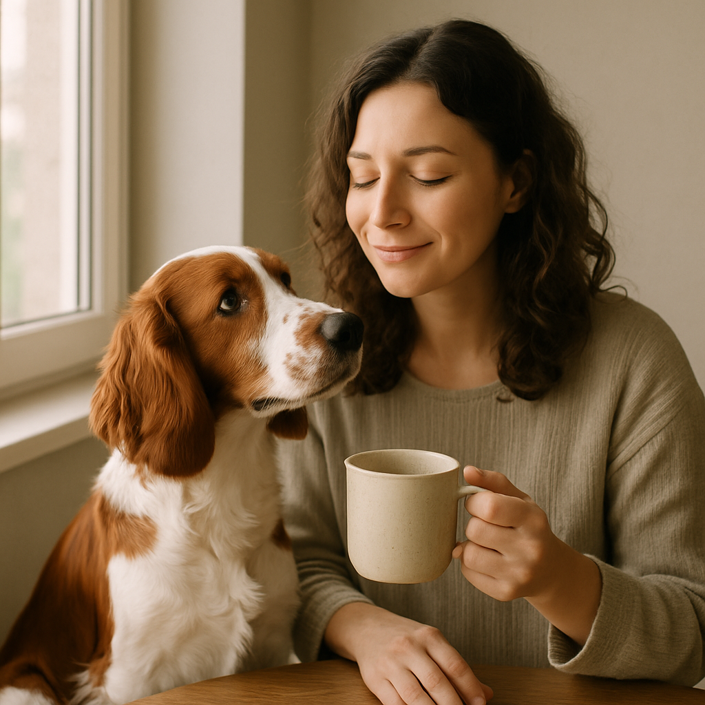 Welsh Springer Spaniel Coffee Mug – Dog Lover Gift – Artistic Spaniel Design
