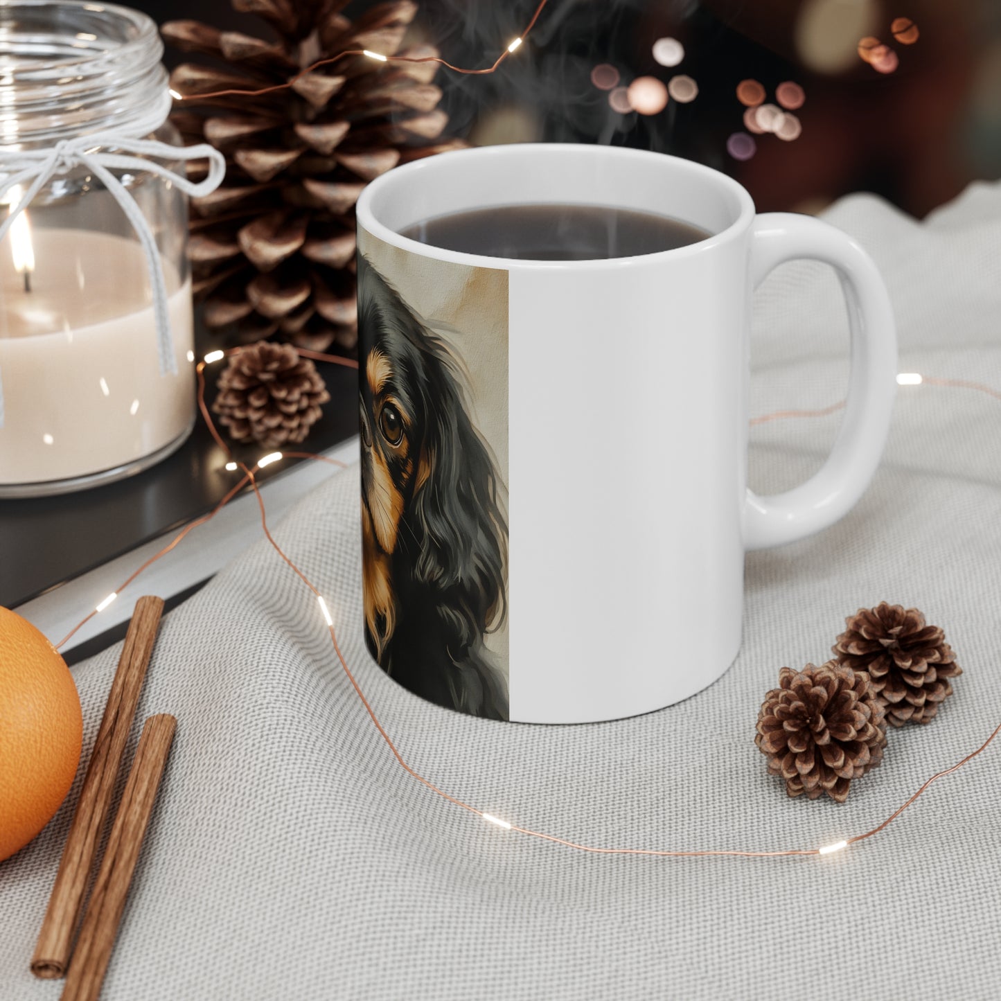 King Charles Spaniel Coffee Mug | 11oz Ceramic Dog Lover Gift with C-Handle