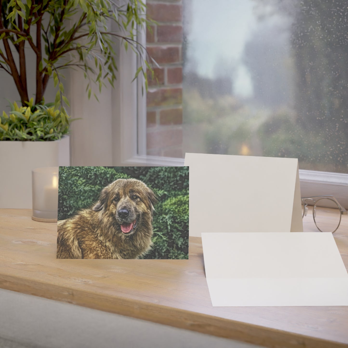 Estrela Mountain Dog Greeting Cards – 5x7 Dog Breed Notecards – Set of 10, 30 or 50 with Envelopes