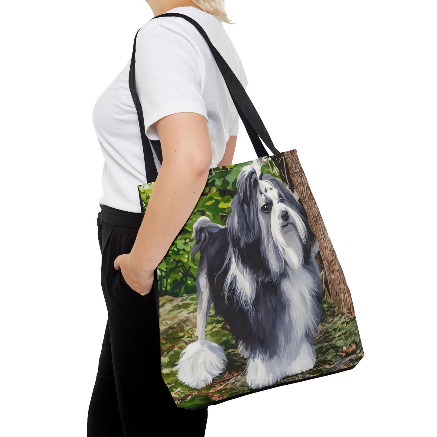 Löwchen Tote Bag | “Little Lion Dog” Gift | Durable Reusable Dog Breed Bag