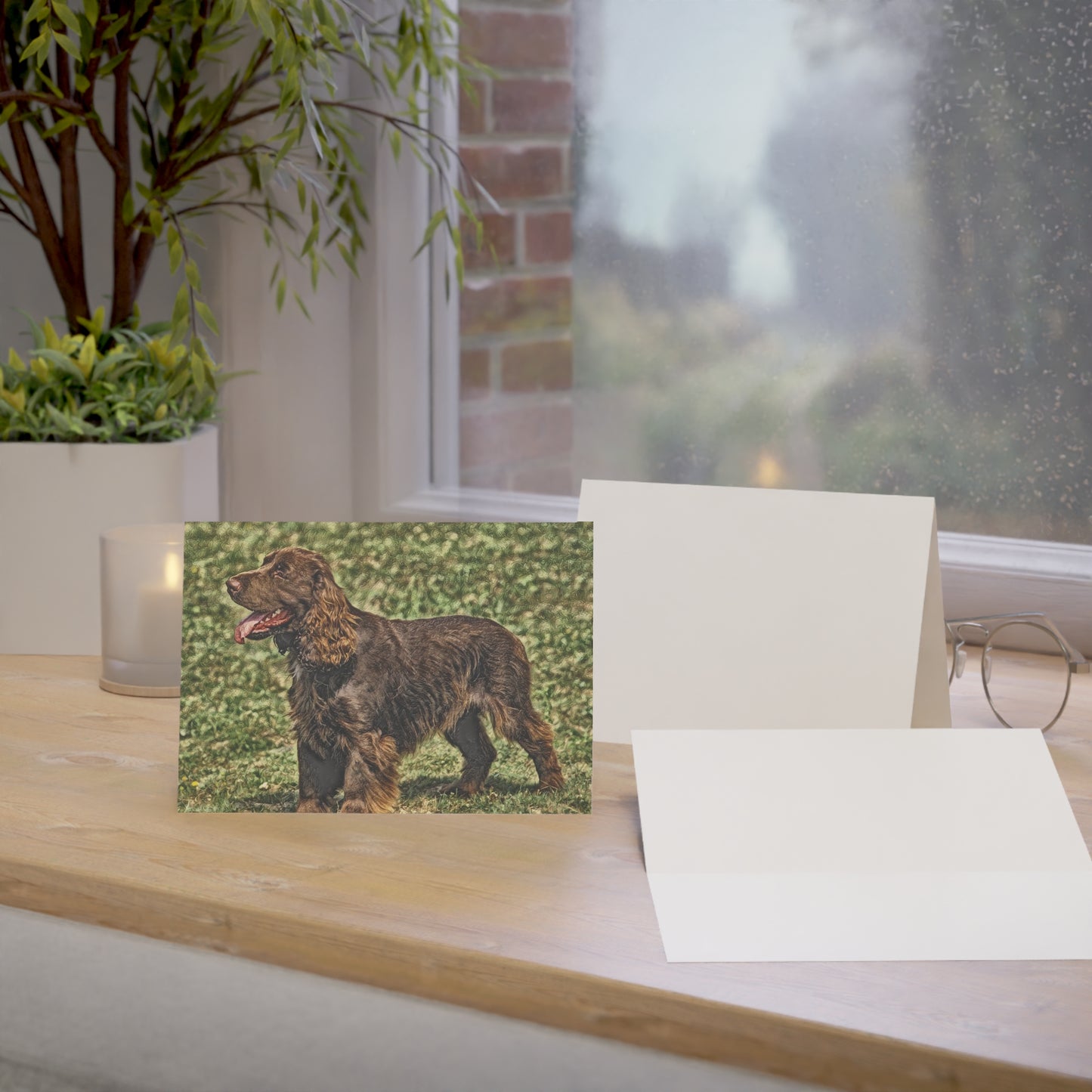 Field Spaniel Greeting Card Set – Dog Breed Art Note Cards