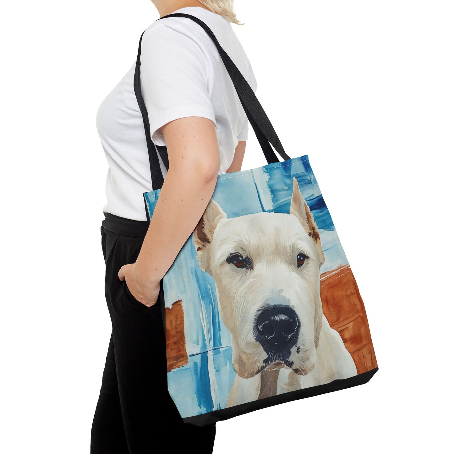 Watercolor Dogo Argentino Tote Bag | Stylish Gift for Dog Lovers