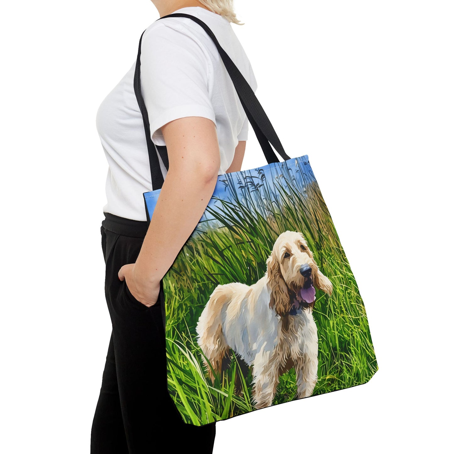 Spinone Italiano Tote Bag – Watercolor Hunting Dog Gift