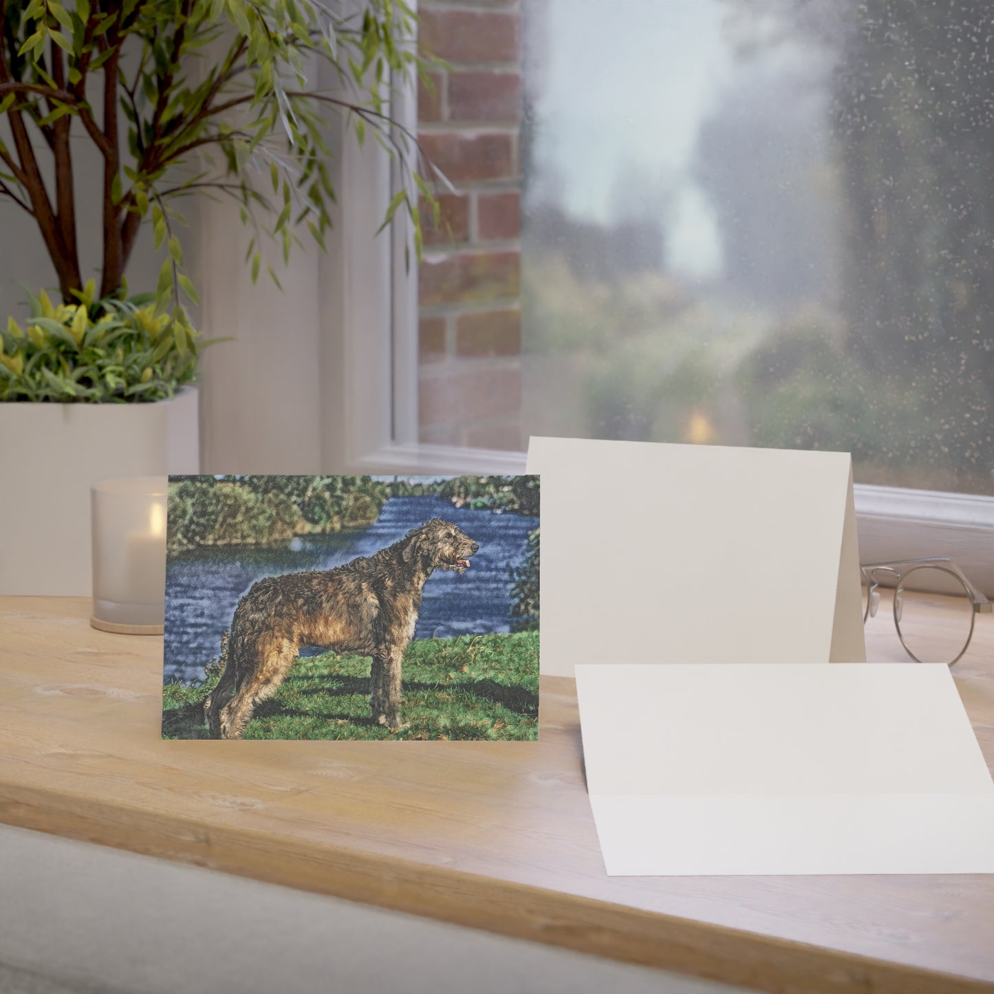 Irish Wolfhound Greeting Card Set – Gentle Giant Dog Lover Cards (5"x7")