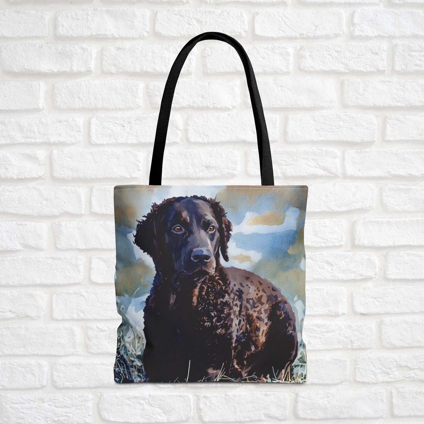 Curly-Coated Retriever Tote Bag – Durable Reusable Dog Lover Gift