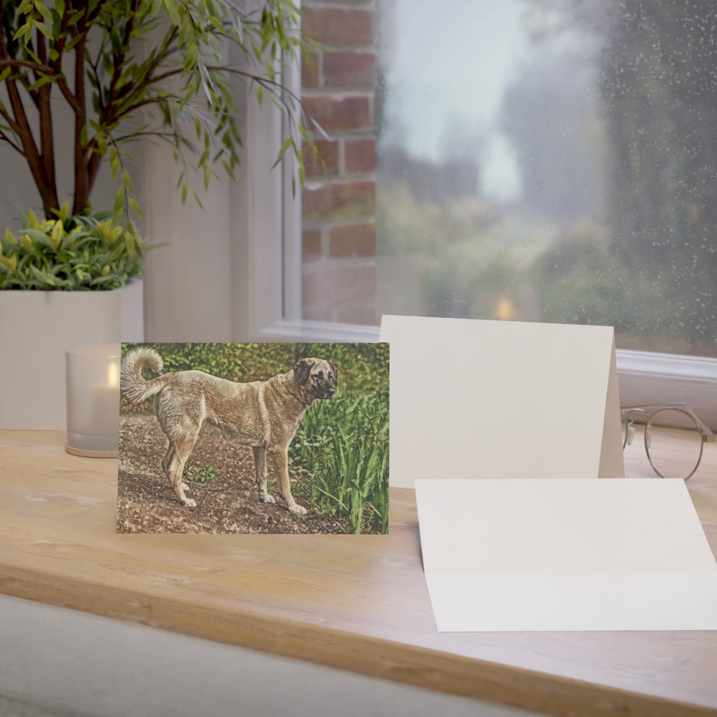Kangal Shepherd Dog Greeting Card Set – Powerful & Protective Dog Lover Cards (5"x7")