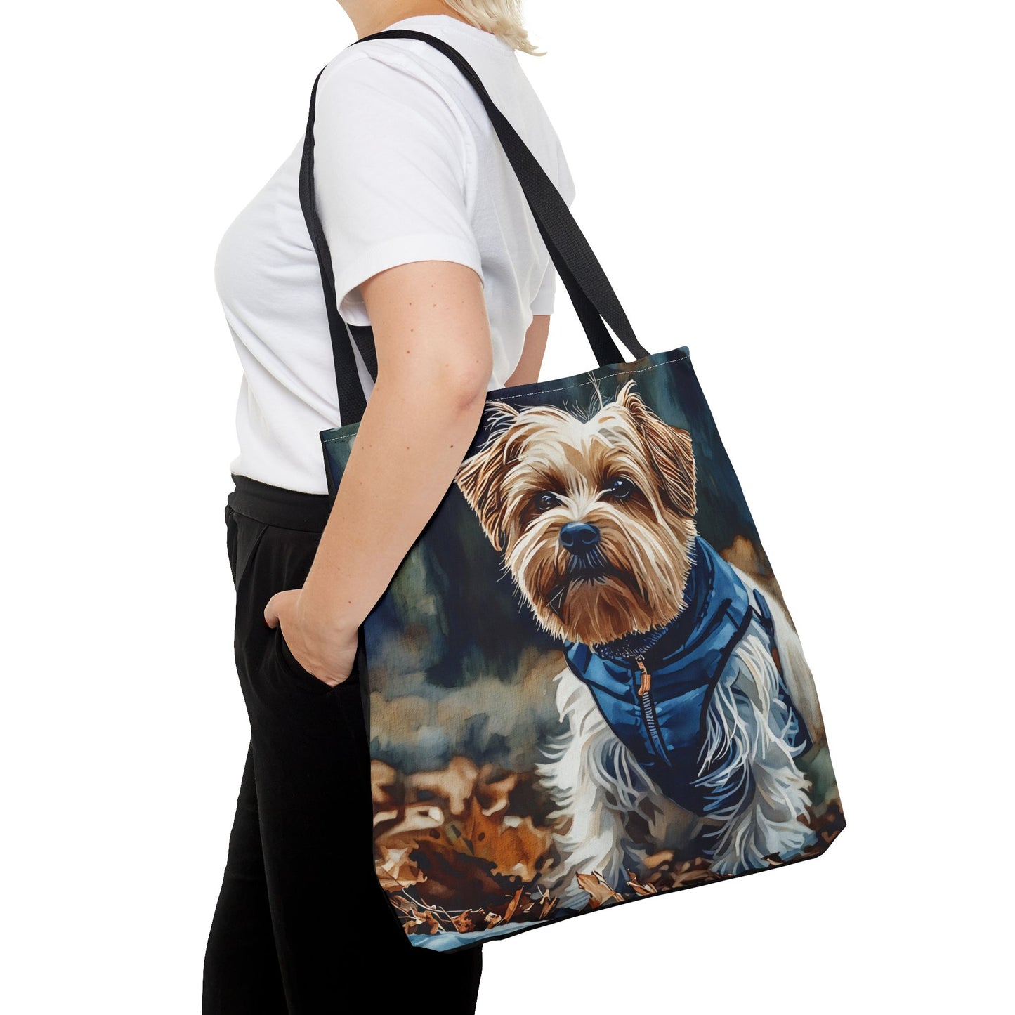 Biewer Terrier Tote Bag | Dog Lover Gift | Stylish Reusable Bag with Biewer Terrier Art