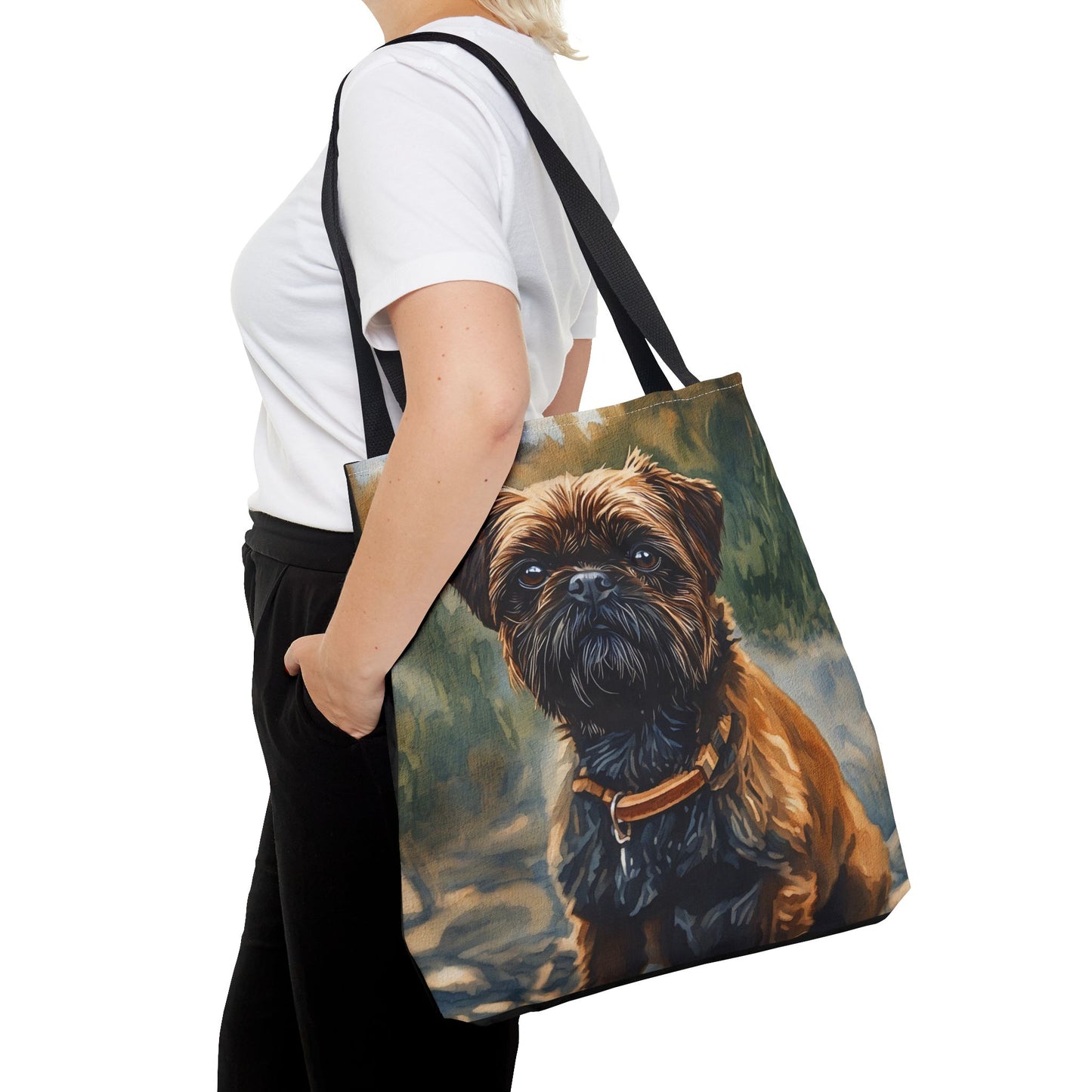 Brussels Griffon Tote Bag | Dog Lover Gift | Stylish Reusable Shopping Bag
