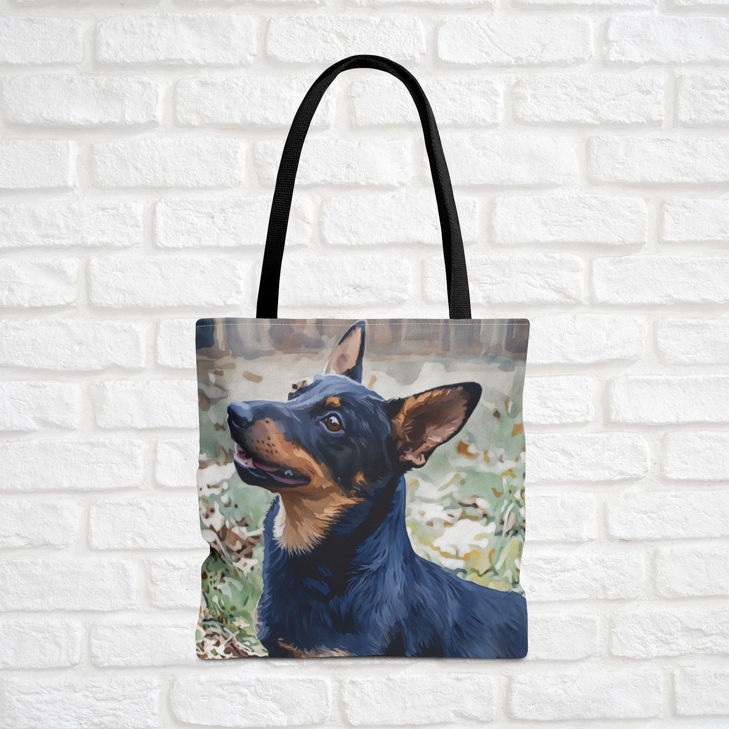 Lancashire Heeler Tote Bag | Rare Dog Breed Lover Gift | Durable Shopping Bag