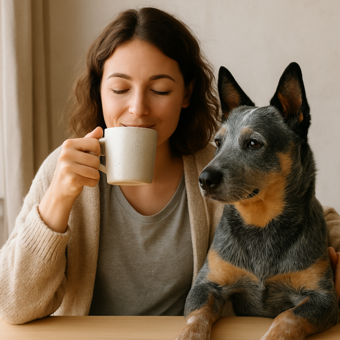 Australian Cattle Dog Coffee Mug | Blue Heeler Red Heeler Gift | Durable Ceramic Mug