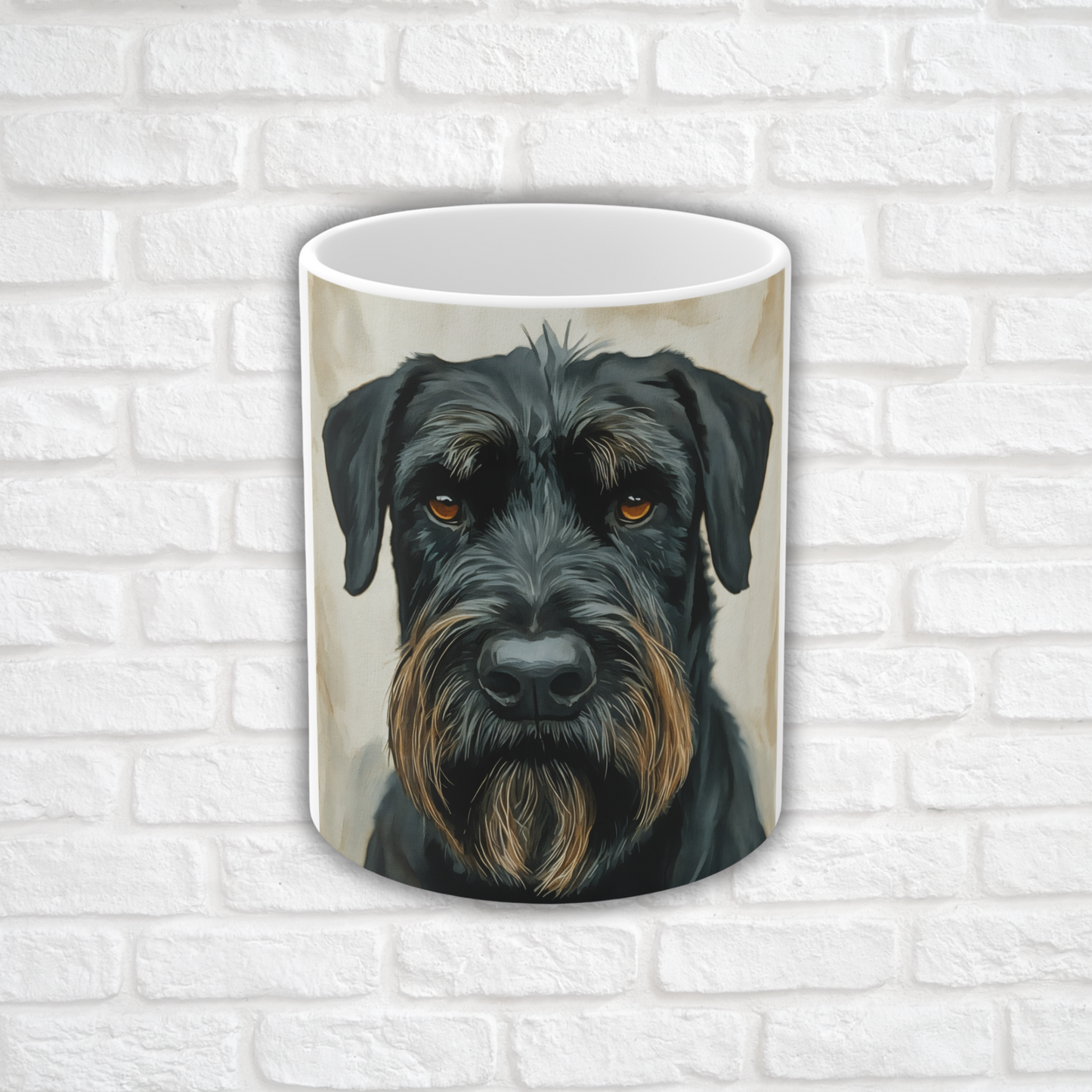 Giant Schnauzer Coffee Mug – Watercolor Dog Lover Gift