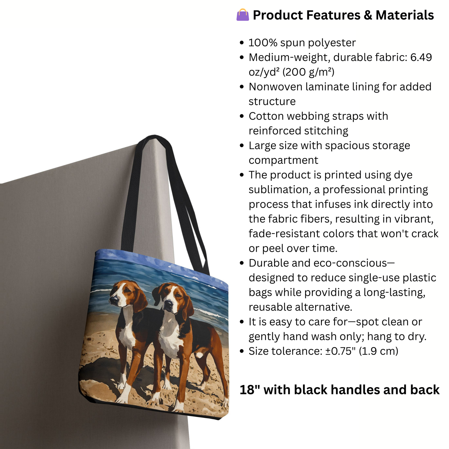 Hamiltonstovare Tote Bag | Rare Swedish Dog Lover Gift