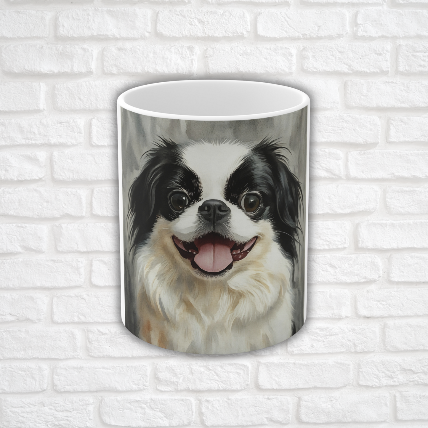 Japanese Chin 11oz Ceramic Coffee Mug – Regal & Affectionate Dog Lover Gift