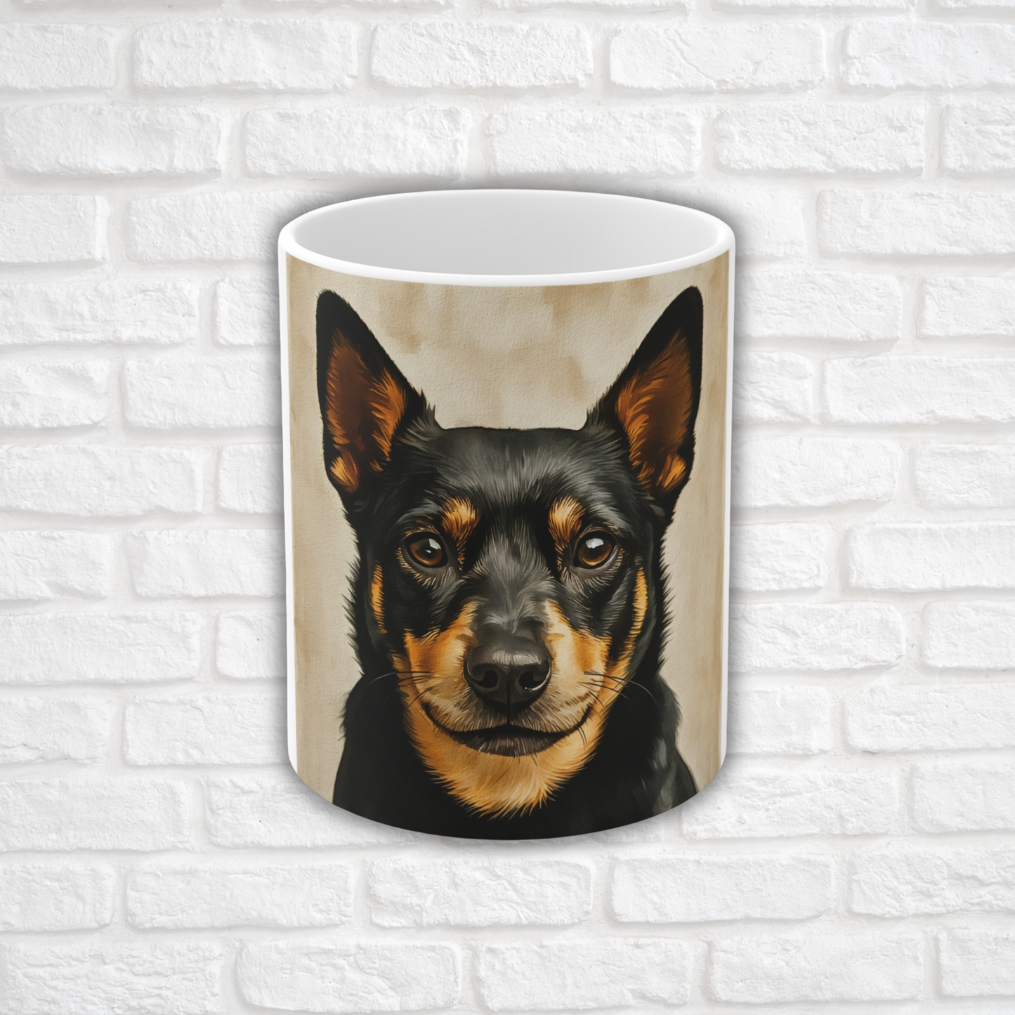 Lancashire Heeler Coffee Mug | 11oz Ceramic Rare Breed Dog Cup