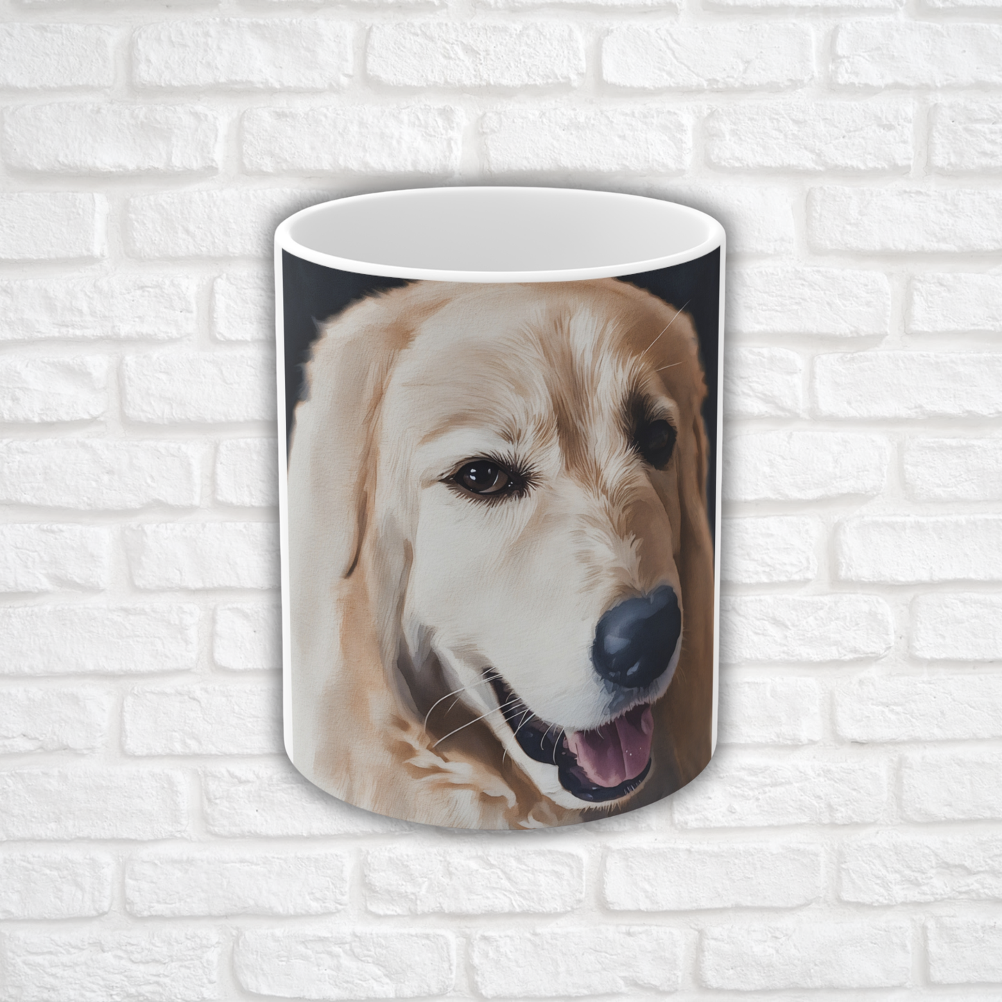 Maremma Sheepdog Coffee Mug – Loyal Guardian Gift – Watercolor Maremma Sheepdog Art